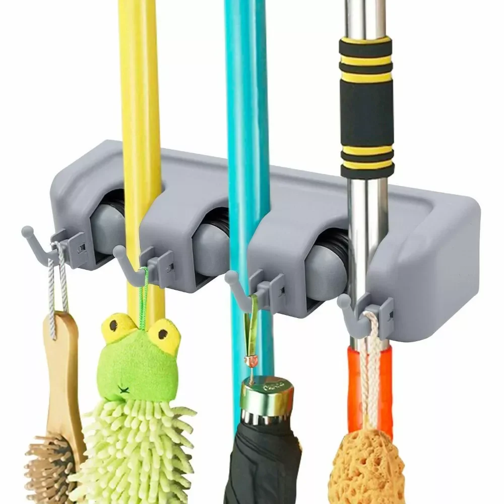 Kitchen Wall Mounted Mop Racks Holder Brush Hanger Bathroom Storage Organizer Storage Mop Brush Holders Kitchen Tools
Kitchen Wall Mounted Mop Racks Holder Brush Hanger Bathroom Storage Organizer Storage Mop Brush Holders Kitchen Tools