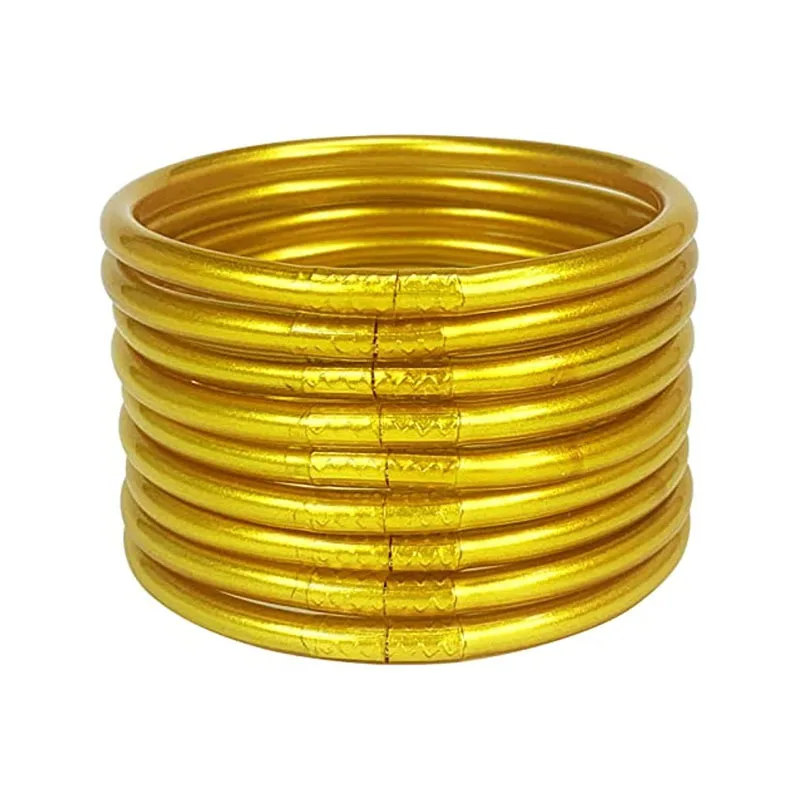 9pc/set Luxury Shiny Silicone Charm Temple Bangles Bracelets Set For Women Girls Fashion Jonc Buddhist Rush Bracelet Party Gifts
9pc/set Luxury Shiny Silicone Charm Temple Bangles Bracelets Set For Women Girls Fashion Jonc Buddhist Rush Bracelet Party Gifts