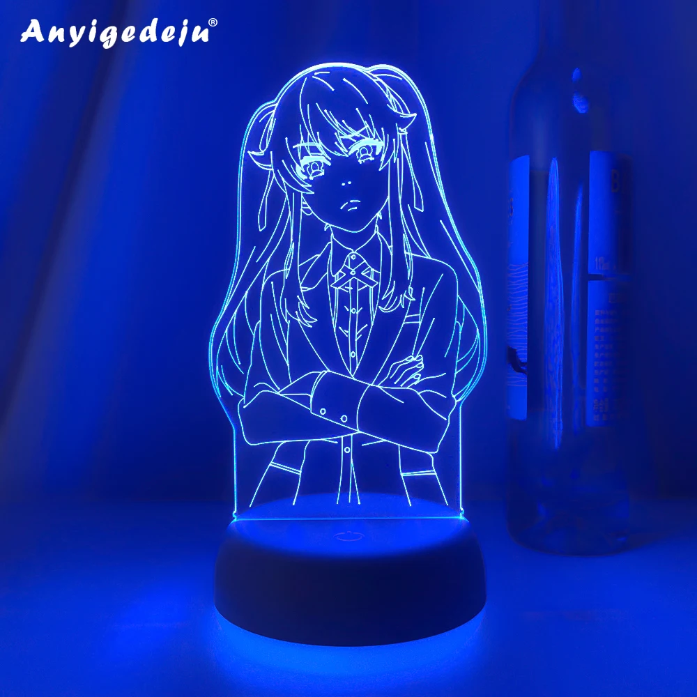 New Kakegurui Meari Saotome Anime Led Light for Bedroom Decor Nightlight Kids Birthday Gift Manga Night Light Room Table 3d Lamp
New Kakegurui Meari Saotome Anime Led Light for Bedroom Decor Nightlight Kids Birthday Gift Manga Night Light Room Table 3d Lamp