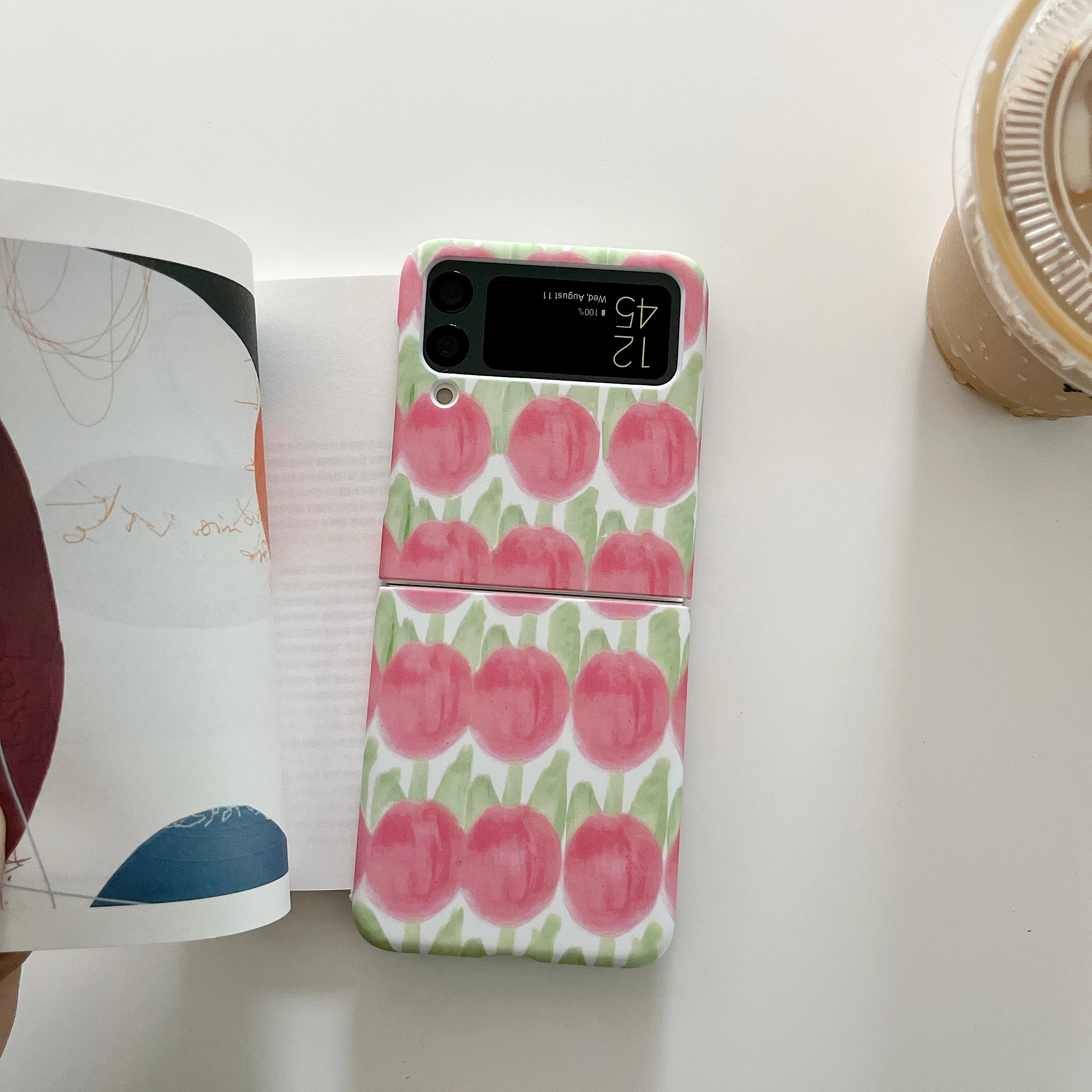 Case For Samsung Galaxy Z Flip 3 5G Transparent Hard Cell Phone Cover ZFlip3 Clear PC Luxury Fundas Cute Flower Foldable
Case For Samsung Galaxy Z Flip 3 5G Transparent Hard Cell Phone Cover ZFlip3 Clear PC Luxury Fundas Cute Flower Foldable