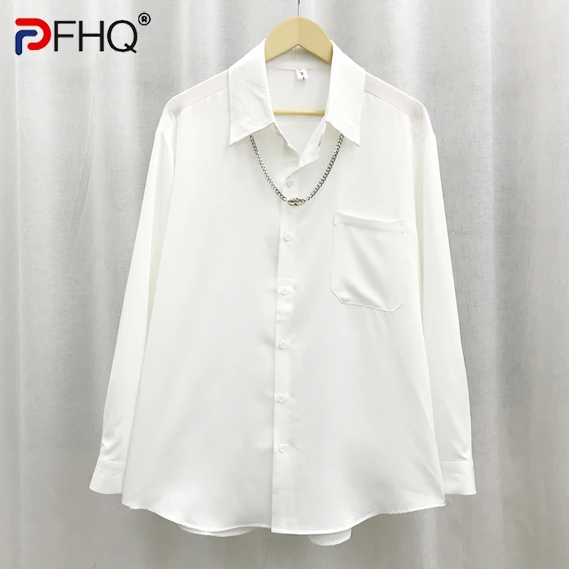 PFHQ Autumn Men's Trendy Chain Decoration Tops Tide Delicacy High Quality Solid Color Simple Shirts Breathable Korean 21Z1156
PFHQ Autumn Men's Trendy Chain Decoration Tops Tide Delicacy High Quality Solid Color Simple Shirts Breathable Korean 21Z1156