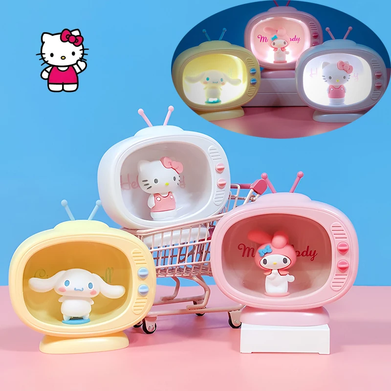 Sanrio Kuromi Night Light Kawaii My Melody Cinnamoroll Anime Doll Small Table Lamp Luminous Ornaments Toy Girls Birthday Gifts
Sanrio Kuromi Night Light Kawaii My Melody Cinnamoroll Anime Doll Small Table Lamp Luminous Ornaments Toy Girls Birthday Gifts