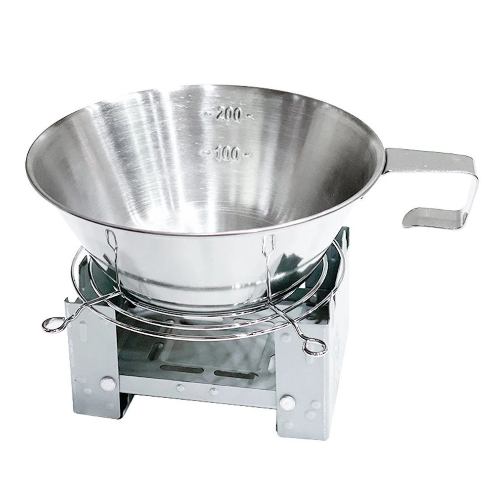 Camping Cookware Kit with Measuring Cup Foldable Stove Steam Rack Portable Camping Cooking Set Backpacking Hiking Accessories
Camping Cookware Kit with Measuring Cup Foldable Stove Steam Rack Portable Camping Cooking Set Backpacking Hiking Accessories