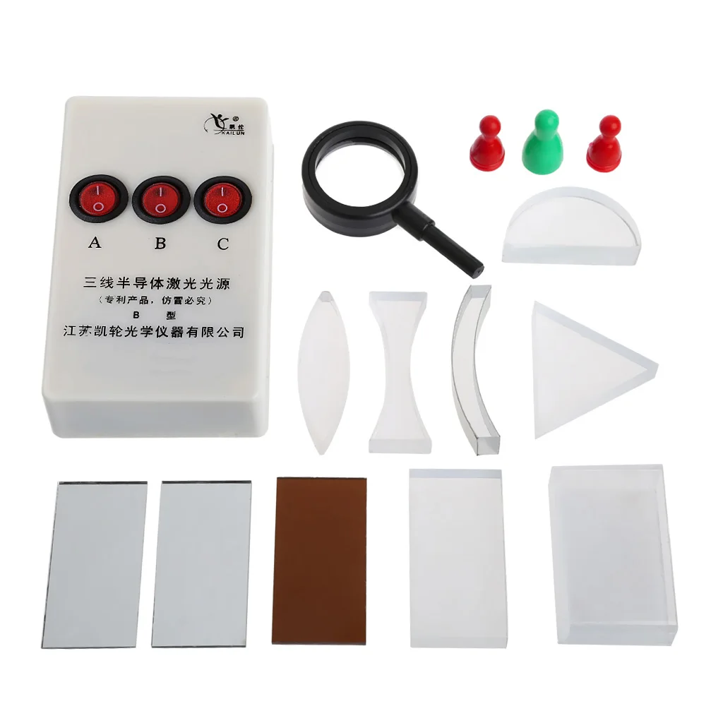 Triangular Prisms Double Convex Lens Optical Acrylic Laser Beam Generator Glass Brick Spherical Concave Physical Science Experim
Triangular Prisms Double Convex Lens Optical Acrylic Laser Beam Generator Glass Brick Spherical Concave Physical Science Experim