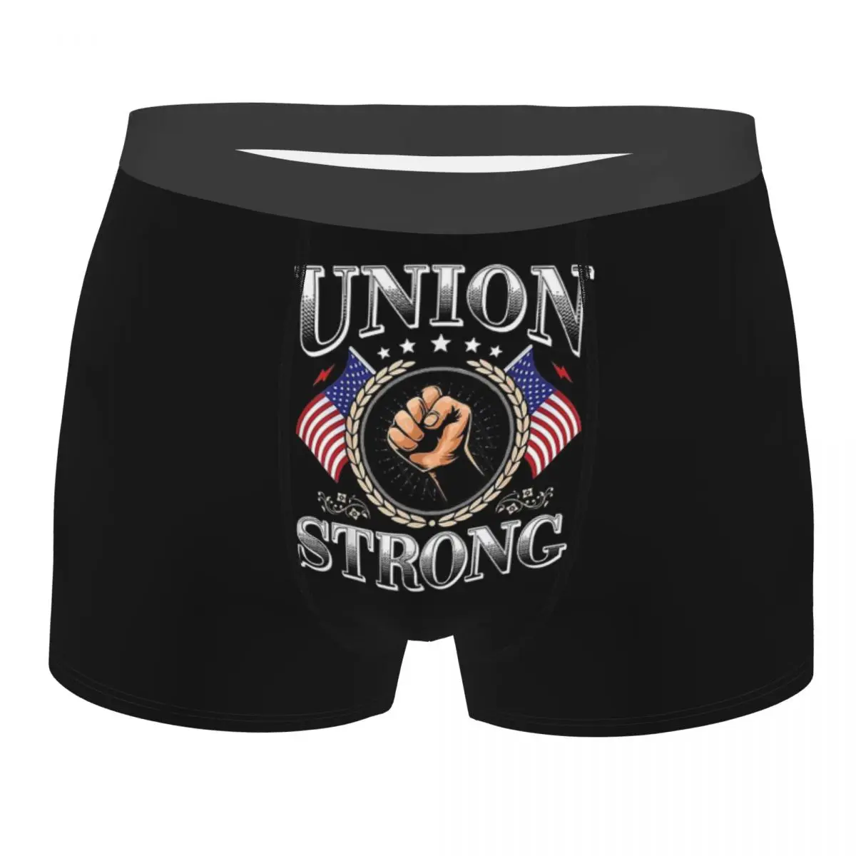 Трусы Union Strong с национальным флагом Америки, мужское нижнее белье, шорты, боксеры, трусы
Трусы Union Strong с национальным флагом Америки, мужское нижнее белье, шорты, боксеры, трусы