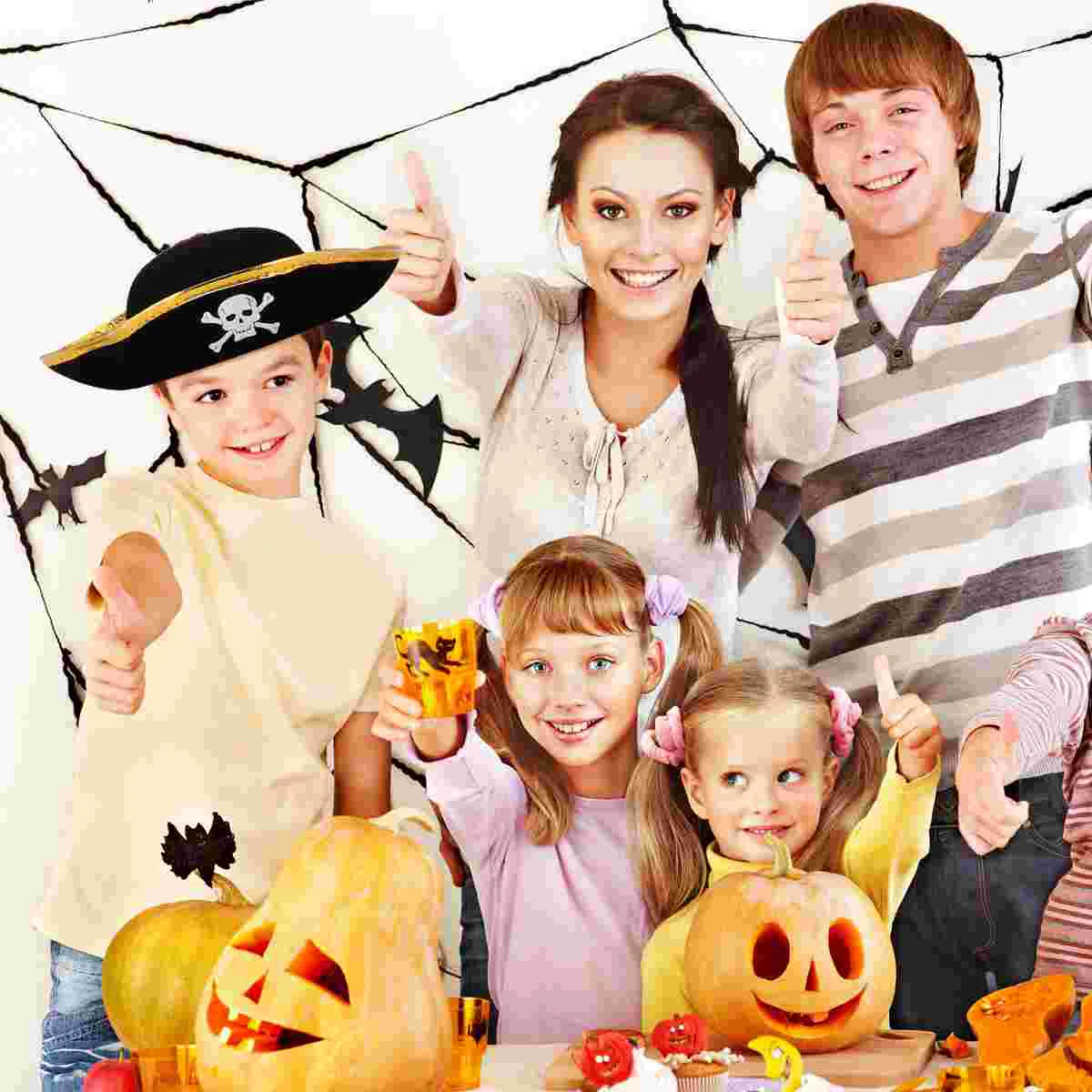 2pcs Pattern Pirate Hats Captain Costume Caps for Halloween Cosplay
2pcs Pattern Pirate Hats Captain Costume Caps for Halloween Cosplay