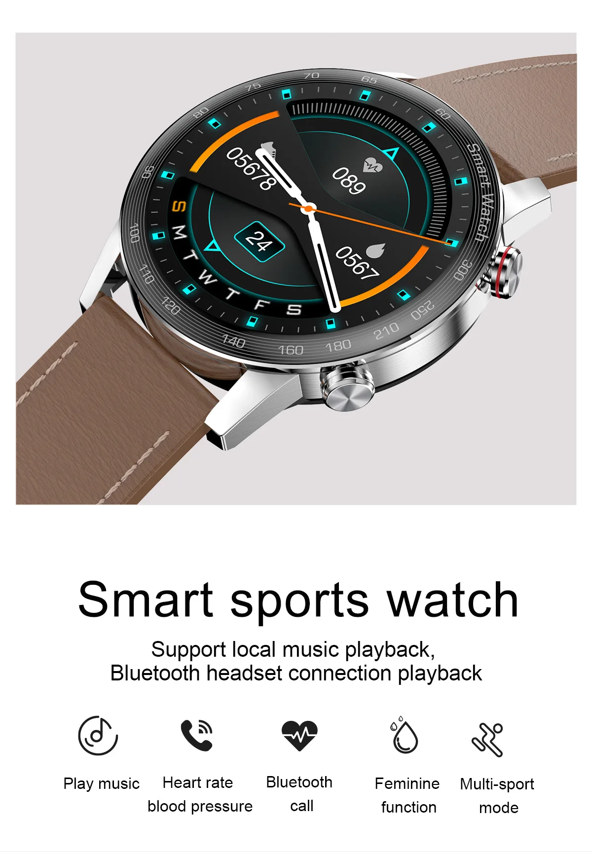 2022 Full Touch Amazon hot selling Sport Smart Watch Series 7 Fitness Tracker Heart Rate Blood Pressure Smartwatch AK25
2022 Full Touch Amazon hot selling Sport Smart Watch Series 7 Fitness Tracker Heart Rate Blood Pressure Smartwatch AK25