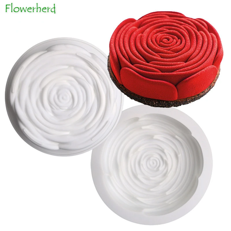 Single Stacked Rose Silicone Mould Fondant Cake Mousse Round Mille Cake Valentine's Day Baking Dessert Handmade Soap Mold
Single Stacked Rose Silicone Mould Fondant Cake Mousse Round Mille Cake Valentine's Day Baking Dessert Handmade Soap Mold