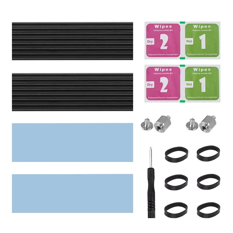 2pcs Aluminum M.2 Hard Disk Heatsink Heat Dissipation Radiator Cooling Silicon Thermal Pad Cooler for NGFF NVME M2 2280 PCIE SSD
2pcs Aluminum M.2 Hard Disk Heatsink Heat Dissipation Radiator Cooling Silicon Thermal Pad Cooler for NGFF NVME M2 2280 PCIE SSD