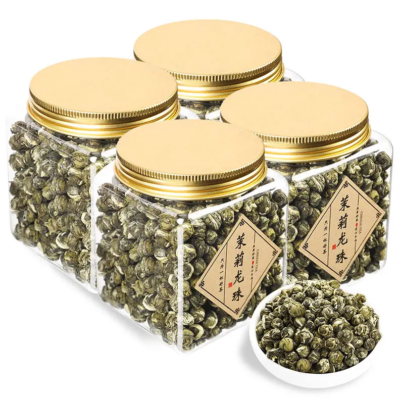 Jasmine Tea Pearls Natural Fresh Jasmine Dragon Pearl Green Chinese Tea Gift Canned
Jasmine Tea Pearls Natural Fresh Jasmine Dragon Pearl Green Chinese Tea Gift Canned