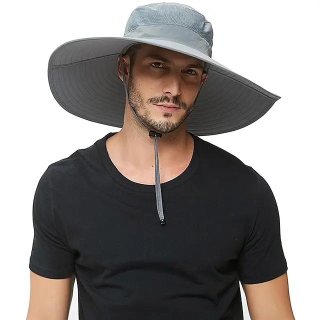 Wide Brim Sun Hat Bucket Hat UPF50+ Waterproof Packable Quick Dry Spring Summer Polyester Hat for Fishing Camping & Hiking
Wide Brim Sun Hat Bucket Hat UPF50+ Waterproof Packable Quick Dry Spring Summer Polyester Hat for Fishing Camping & Hiking