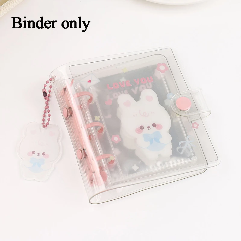 3 Inch Cartoon Photocard Holder PVC Transparent Binder Photocards INS Kpop Idols Photocards Cards Holder Notebook Card Binder
3 Inch Cartoon Photocard Holder PVC Transparent Binder Photocards INS Kpop Idols Photocards Cards Holder Notebook Card Binder