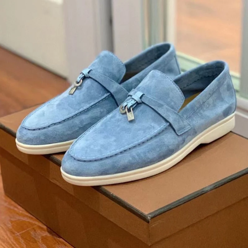 Designs LP Open Walk Suede Sneaker Shoes Women Leather Shoes Men's Slip on Walking Flats Classic Luxury Dress Factory Footwear
Designs LP Open Walk Suede Sneaker Shoes Women Leather Shoes Men's Slip on Walking Flats Classic Luxury Dress Factory Footwear