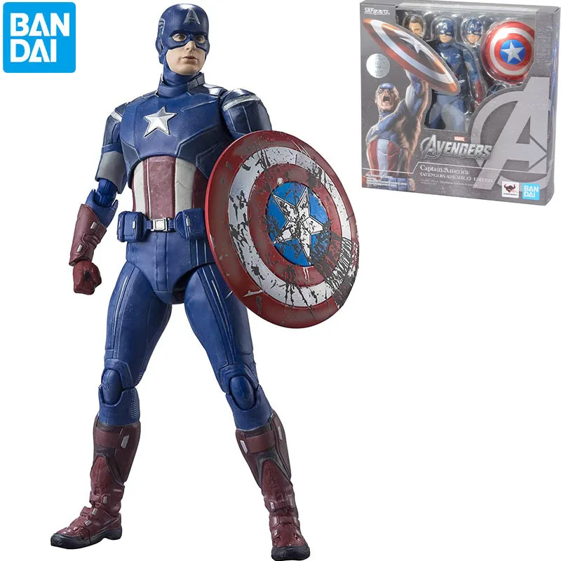 Bandai Spirits S.h. Figuarts Tamashii Nations Captain America 6-Inch Action Figure Collection Model Toys Gifts for Children
Bandai Spirits S.h. Figuarts Tamashii Nations Captain America 6-Inch Action Figure Collection Model Toys Gifts for Children