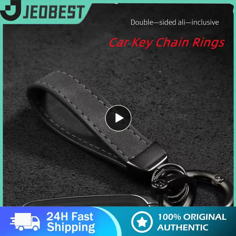 Leather Key Ring Keychain Metal Car Key Chain Rings Universal Gifts New Style Key Chain Rings Car Styling For Men And Women 
Leather Key Ring Keychain Metal Car Key Chain Rings Universal Gifts New Style Key Chain Rings Car Styling For Men And Women