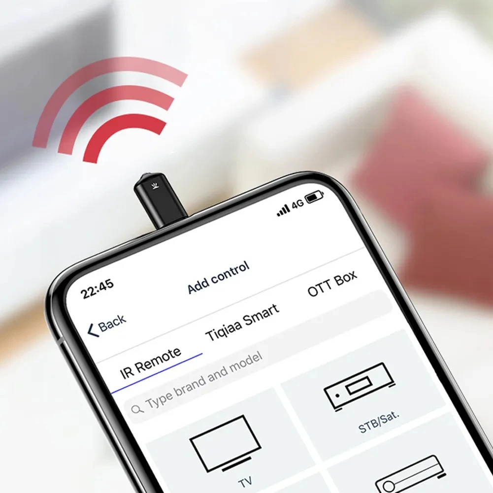 Universal IR Remote Control Smart App Control Mobile phone remote Control Wireless Infrared Adapter For Household Appliances
Universal IR Remote Control Smart App Control Mobile phone remote Control Wireless Infrared Adapter For Household Appliances