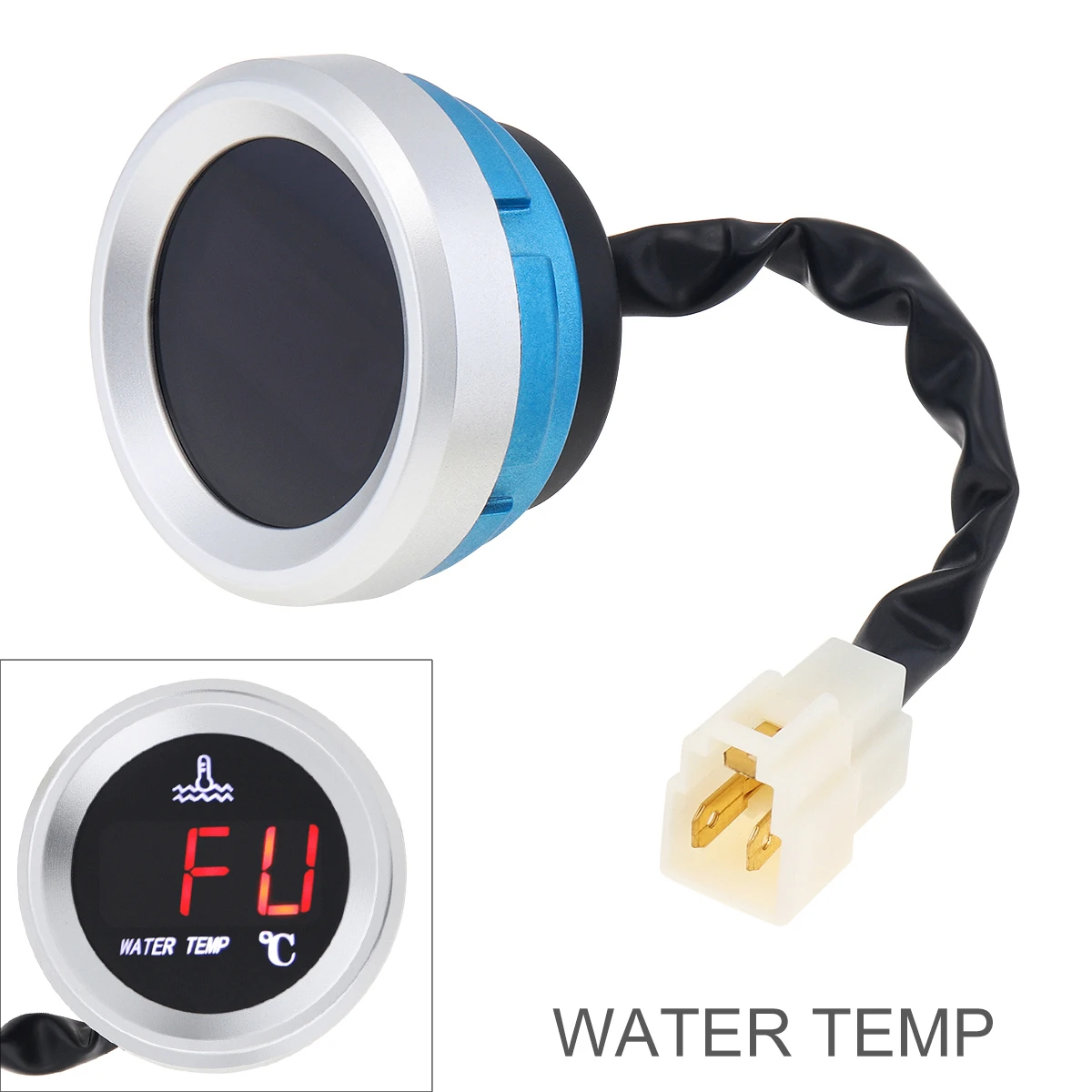 12V 52mm Electronic Universal LED Digital Water Temp Gauge Meter Installed Wire and Temp Sensor for Car Truck Yacht Boat Marine
12V 52mm Electronic Universal LED Digital Water Temp Gauge Meter Installed Wire and Temp Sensor for Car Truck Yacht Boat Marine