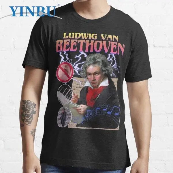 BEETHOVEN RAP TEE Classical Composer Music Band Tee Vintage Rap Unisex YINBU new in t-shirt Top quality cotton Graphic Tee
BEETHOVEN RAP TEE Classical Composer Music Band Tee Vintage Rap Unisex YINBU new in t-shirt Top quality cotton Graphic Tee