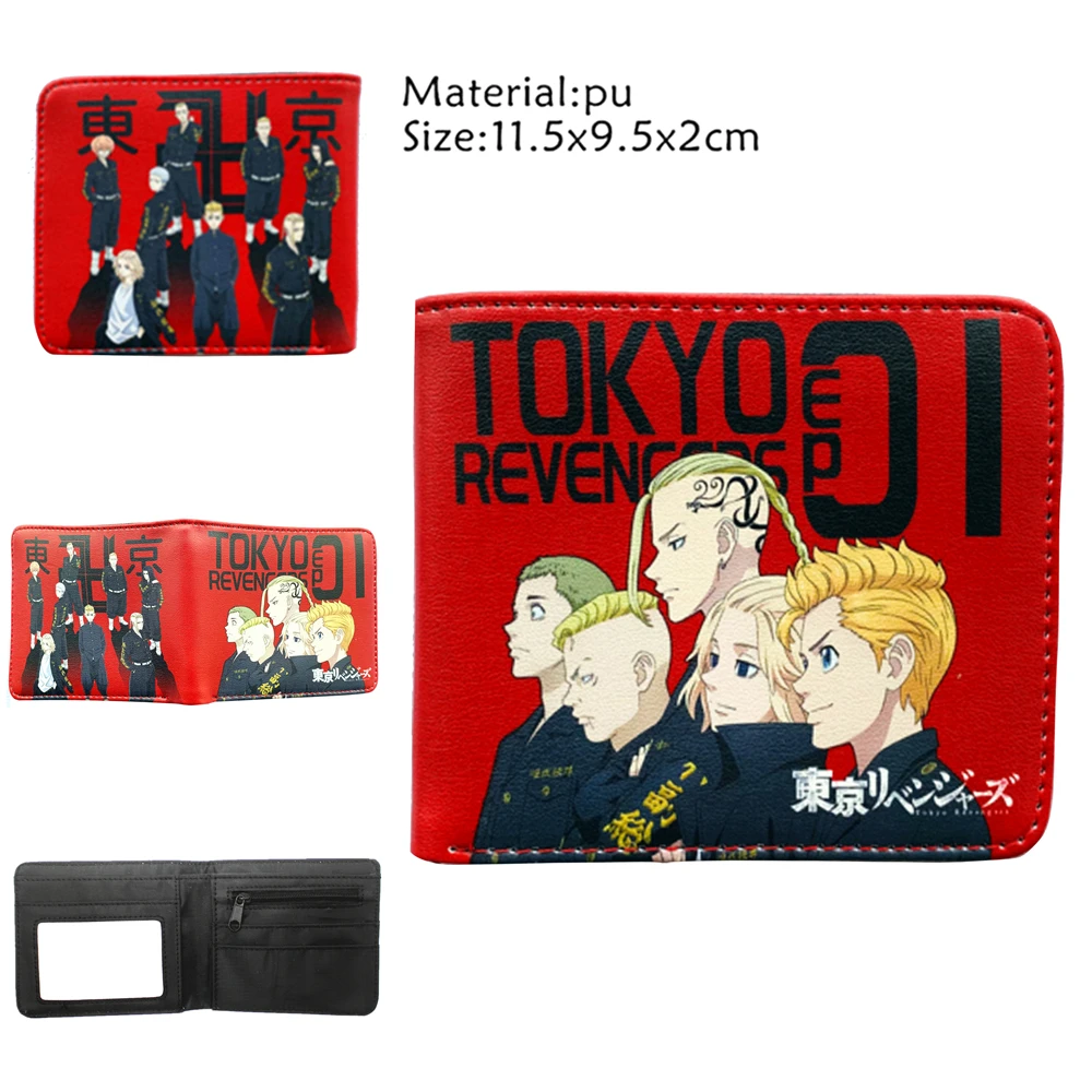 Anime Tokyo Revengers PU Print Wallet Bifold Photo Card Holder Student Coin Leather Boys Girls Cartoon Short Cosplay Purses
Anime Tokyo Revengers PU Print Wallet Bifold Photo Card Holder Student Coin Leather Boys Girls Cartoon Short Cosplay Purses
