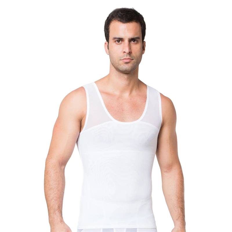 HaleyChan Men Breathable Slimming Body Shaper Compression Shirt Girdles Abdomen Slim Tank Top Tummy Shaper Men Corset Tummy Tuck 
HaleyChan Men Breathable Slimming Body Shaper Compression Shirt Girdles Abdomen Slim Tank Top Tummy Shaper Men Corset Tummy Tuck