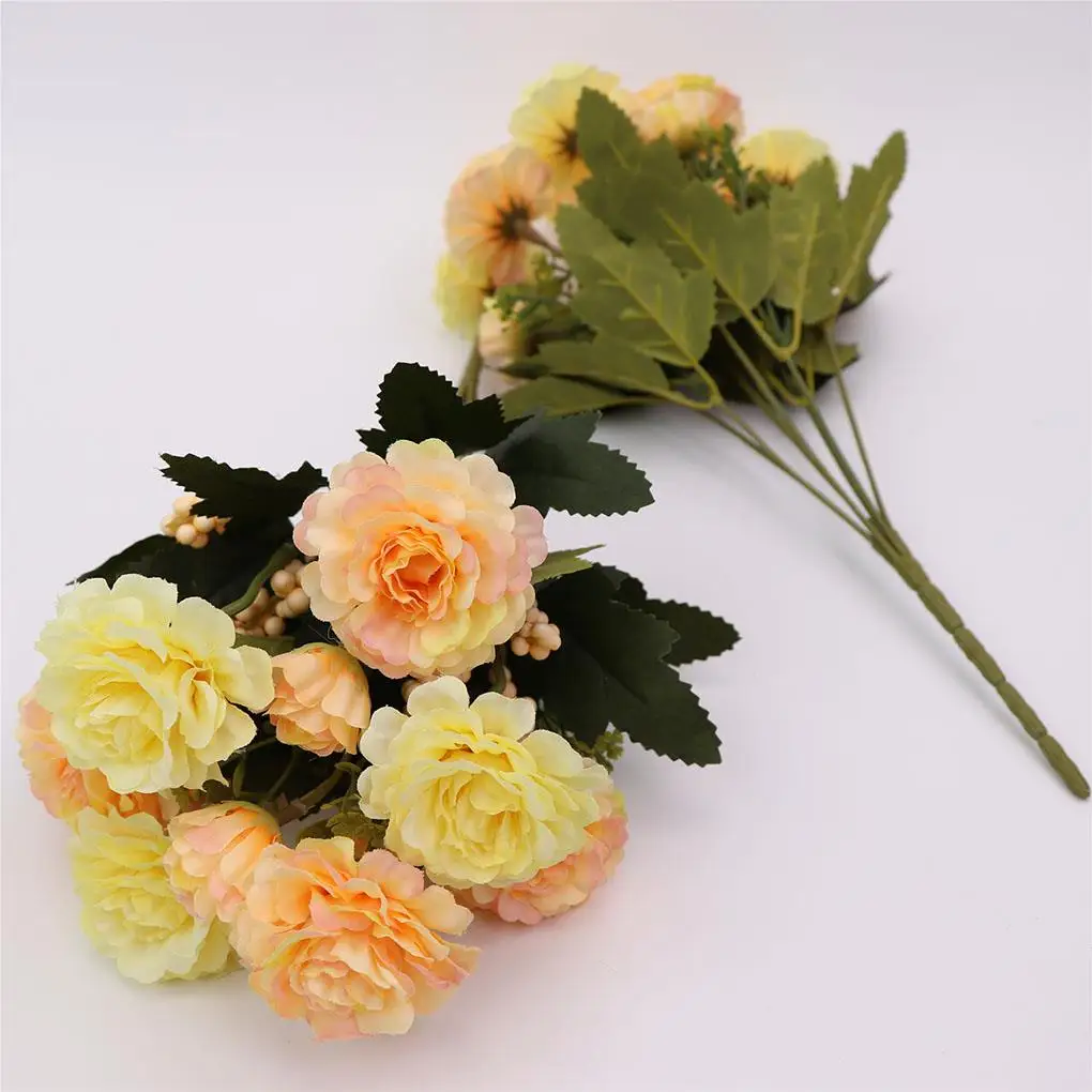Искусственный цветочный букет, пластиковая шелковая ткань, цветочный Декор для дома, свадьбы, вечеринки, искусственный цветочный букет 
Искусственный цветочный букет, пластиковая шелковая ткань, цветочный Декор для дома, свадьбы, вечеринки, искусственный цветочный букет