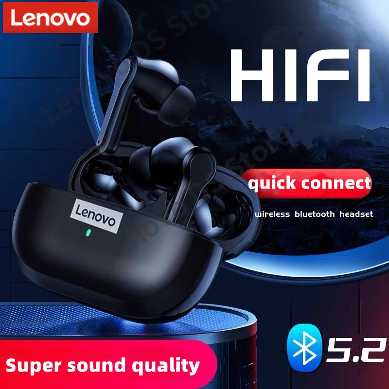 Original Lenovo LP1S TWS Bluetooth Earphone Sports Wireless Headset Stereo Earbuds HiFi Music With Mic LP1 S For Android IOS
Original Lenovo LP1S TWS Bluetooth Earphone Sports Wireless Headset Stereo Earbuds HiFi Music With Mic LP1 S For Android IOS