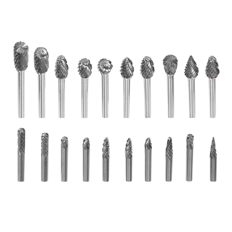 Carbide Grinder Bits 3Mm Shank Double Cut For Dremel Wood Carving Bits Cutting Burrs Metal Grinding Bits
Carbide Grinder Bits 3Mm Shank Double Cut For Dremel Wood Carving Bits Cutting Burrs Metal Grinding Bits