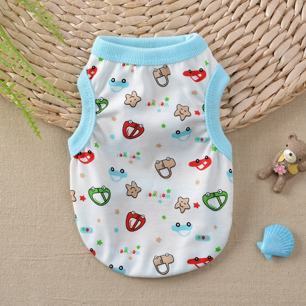 Summer Pet Dog Vest Cute Dogs Shirt Fruit Print Dog Clothes Breathable Puppy T-shirt Cool Small Dogs Costume Pet Clothing Supply
Summer Pet Dog Vest Cute Dogs Shirt Fruit Print Dog Clothes Breathable Puppy T-shirt Cool Small Dogs Costume Pet Clothing Supply