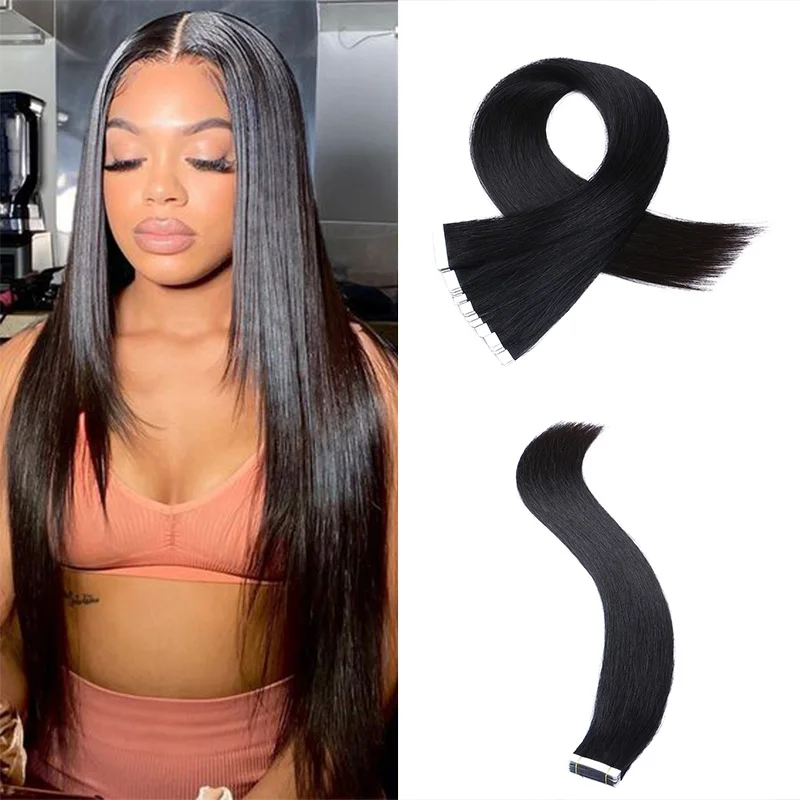 Natural Black Hair Extensions Long Straight Skin Weft Hair Extensions Adhesive Invisible Tape In Human Hair Extensions
Natural Black Hair Extensions Long Straight Skin Weft Hair Extensions Adhesive Invisible Tape In Human Hair Extensions