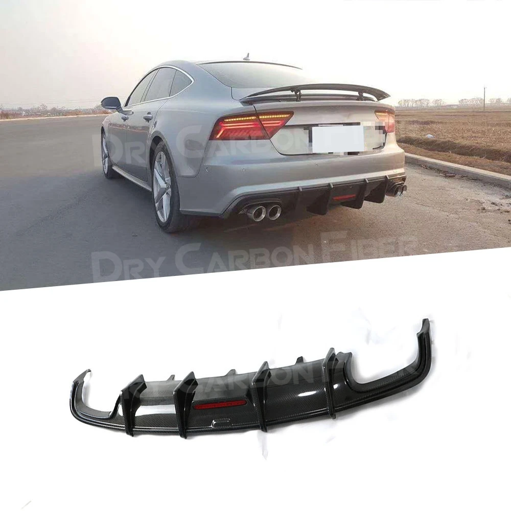 Carbon Fiber Rear Lip Diffuser Spoiler For Audi A7 S7 Sport 2016-2018 K Style FRP Car Bumper Protector FRP Car With Light
Carbon Fiber Rear Lip Diffuser Spoiler For Audi A7 S7 Sport 2016-2018 K Style FRP Car Bumper Protector FRP Car With Light