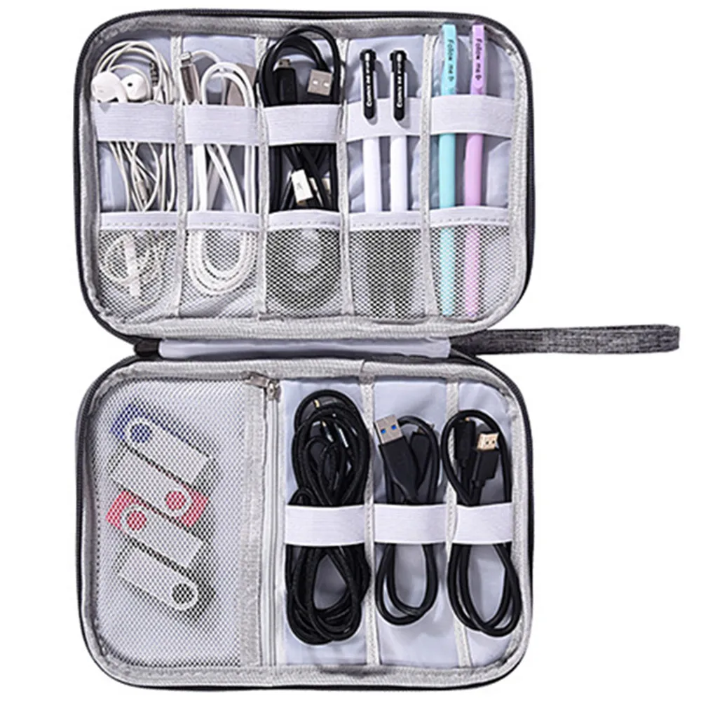 Wires Charger Digital USB Gadget Cable Bag Portable CaseElectronic Earphone Organizer Zipper Storage Pouch Accessories Supplies
Wires Charger Digital USB Gadget Cable Bag Portable CaseElectronic Earphone Organizer Zipper Storage Pouch Accessories Supplies