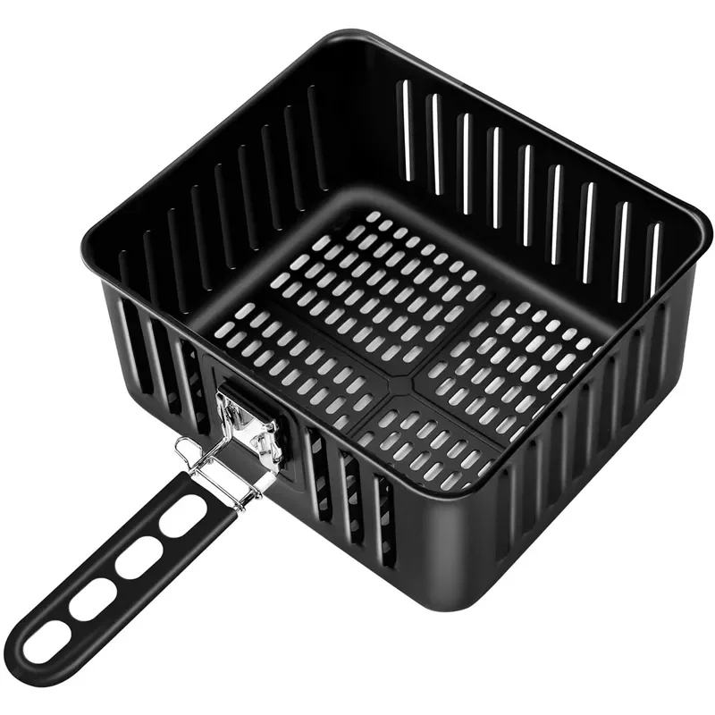 Square Air Fryer Basket 6QT for Gowise USA Power Ninja COSORI Chefman Air Fryer Oven,Air Fryer Oven Accessory,Fry Basket
Square Air Fryer Basket 6QT for Gowise USA Power Ninja COSORI Chefman Air Fryer Oven,Air Fryer Oven Accessory,Fry Basket