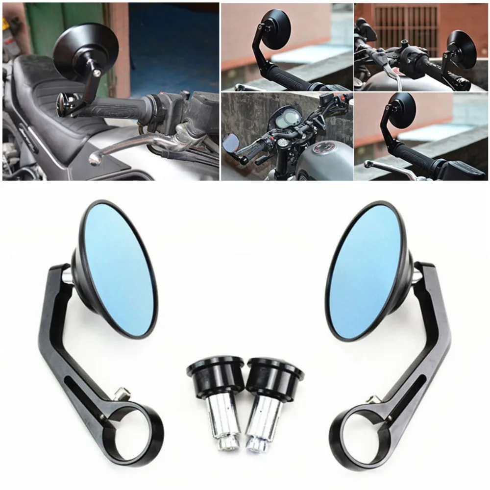 Мотоциклетные боковые зеркала заднего вида с ЧПУ, ручка, заднее зеркало для KAWASAKI W800 NINJA 1000 NINJA ZX14R для HONDA CB 600F 
Мотоциклетные боковые зеркала заднего вида с ЧПУ, ручка, заднее зеркало для KAWASAKI W800 NINJA 1000 NINJA ZX14R для HONDA CB 600F