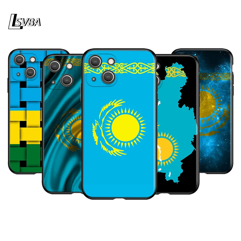 Kazakhstan Flag Silicone Cover For Apple IPhone 13 12 Mini 11 Pro XS MAX XR X 8 7 6S 6 Plus 5S SE Black Phone Case
Kazakhstan Flag Silicone Cover For Apple IPhone 13 12 Mini 11 Pro XS MAX XR X 8 7 6S 6 Plus 5S SE Black Phone Case