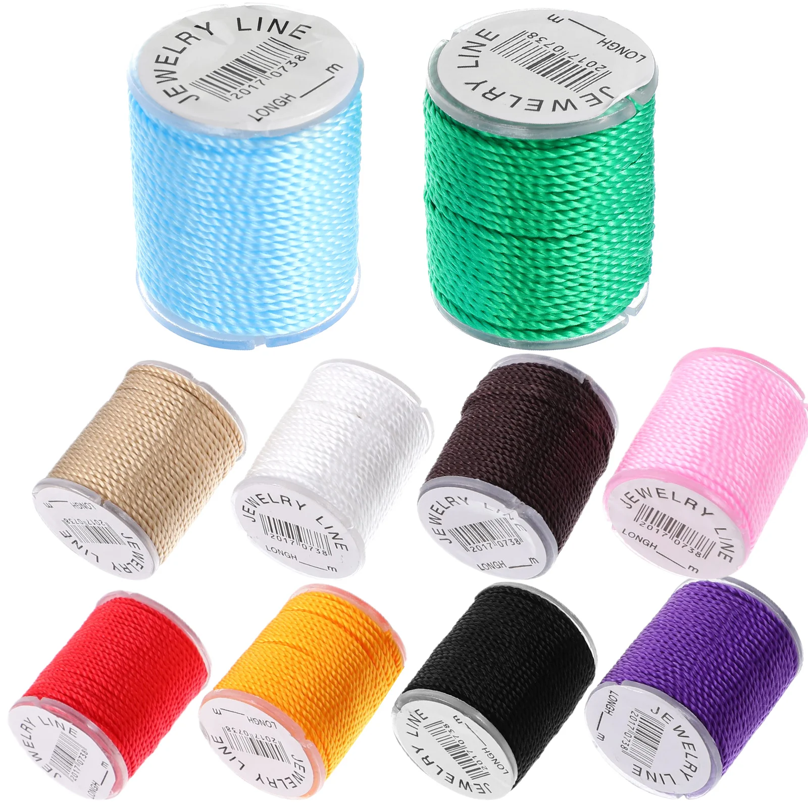 10 Colors 1mm Nylon Cord for Jewelry Making, Chinese Knotting Cord Nylon Hand Knitting Cord String Beading Thread for Jewelry
10 Colors 1mm Nylon Cord for Jewelry Making, Chinese Knotting Cord Nylon Hand Knitting Cord String Beading Thread for Jewelry