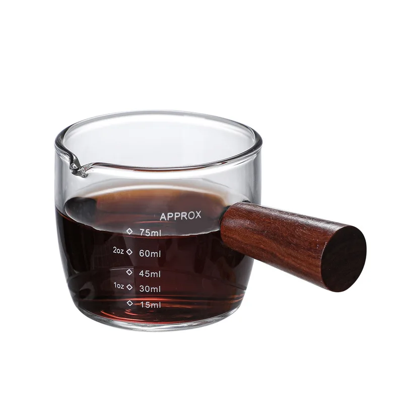 Coffee Machine Coffee Cup 40ML/75ML Fashion Mini Glass Small Milk Cup Ounce Cup Wooden Glass Sauce Vinegar Cream Sauce
Coffee Machine Coffee Cup 40ML/75ML Fashion Mini Glass Small Milk Cup Ounce Cup Wooden Glass Sauce Vinegar Cream Sauce