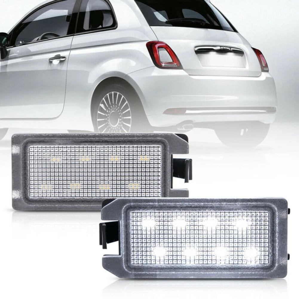 Автомобильные фары, лампа номерного знака 12 в 6000K-6500K Plug & Play для Fiat 500 500e 2007-2019, автомобильные аксессуары без ошибок
Автомобильные фары, лампа номерного знака 12 в 6000K-6500K Plug & Play для Fiat 500 500e 2007-2019, автомобильные аксессуары без ошибок