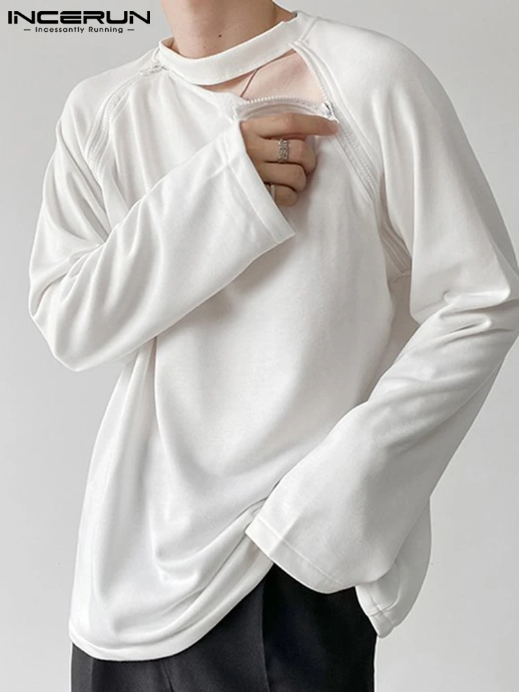 INCERUN 2022 Men Casual T Shirt Round Neck Long Sleeve Streetwear Zipper Tee Tops Solid Color Fashion Leisure Camisetas S-5XL
INCERUN 2022 Men Casual T Shirt Round Neck Long Sleeve Streetwear Zipper Tee Tops Solid Color Fashion Leisure Camisetas S-5XL