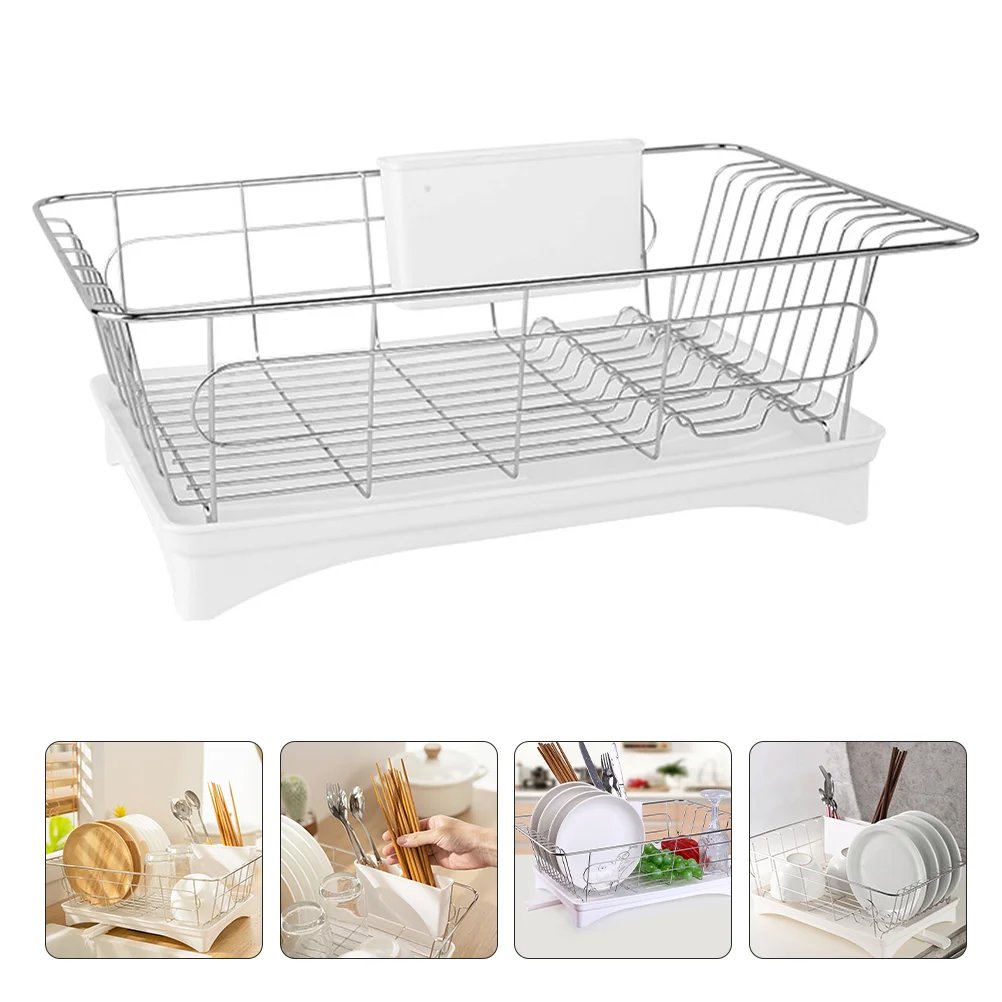 Dish Rack Drainer Holder Kitchen Drying Organizer Steel Stainless Cutlery Plate Tray Strainer Wooden Shelf Sink Drain Utensil
Dish Rack Drainer Holder Kitchen Drying Organizer Steel Stainless Cutlery Plate Tray Strainer Wooden Shelf Sink Drain Utensil