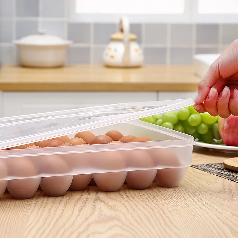 34 Grids Plastic Egg Storage Containers Box Refrigerator Organizer Drawer Egg Fresh-keeping Case Holder Tray Kitchen Accessories
34 Grids Plastic Egg Storage Containers Box Refrigerator Organizer Drawer Egg Fresh-keeping Case Holder Tray Kitchen Accessories