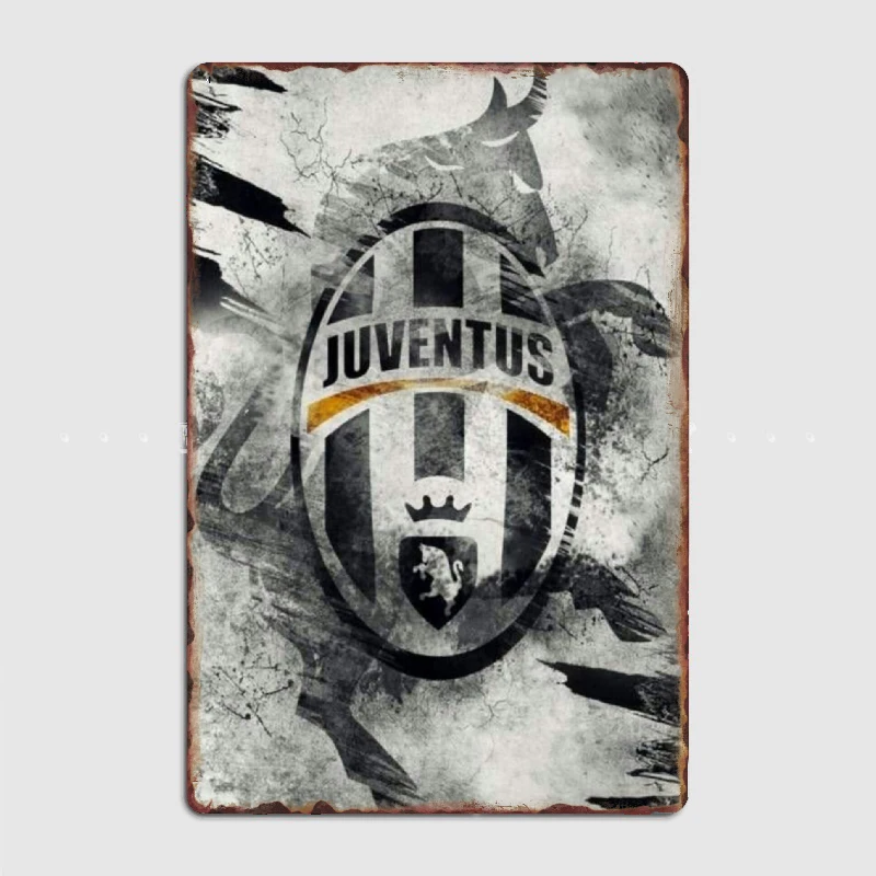 Juventus badge Metal Poster Garage Decoration Living Room Cinema Living Room Custom Tin Sign Poster
Juventus badge Metal Poster Garage Decoration Living Room Cinema Living Room Custom Tin Sign Poster