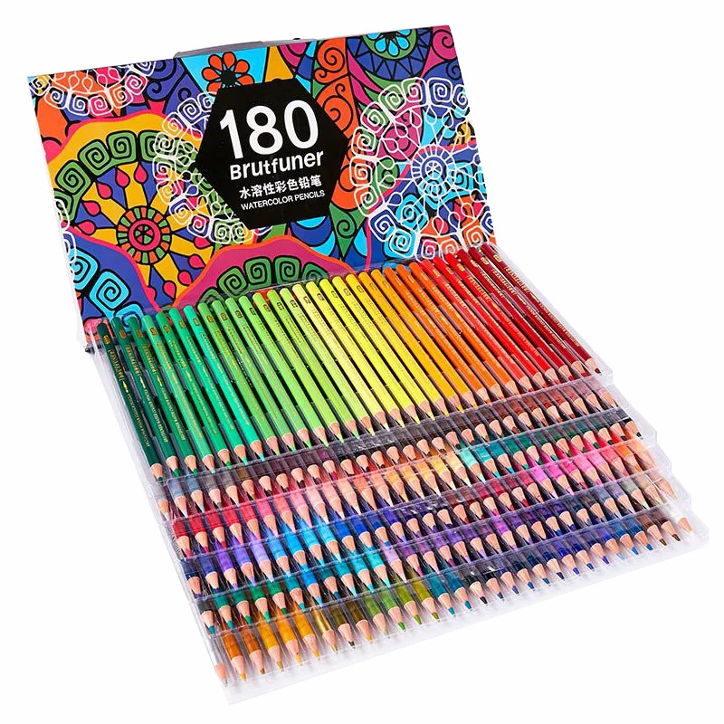 Sketch Pencil Set Watercolor Pencil 48/72/120/150/180 Colored Pencils Professional Artist Painting Sketching Kids Art Supplies
Sketch Pencil Set Watercolor Pencil 48/72/120/150/180 Colored Pencils Professional Artist Painting Sketching Kids Art Supplies