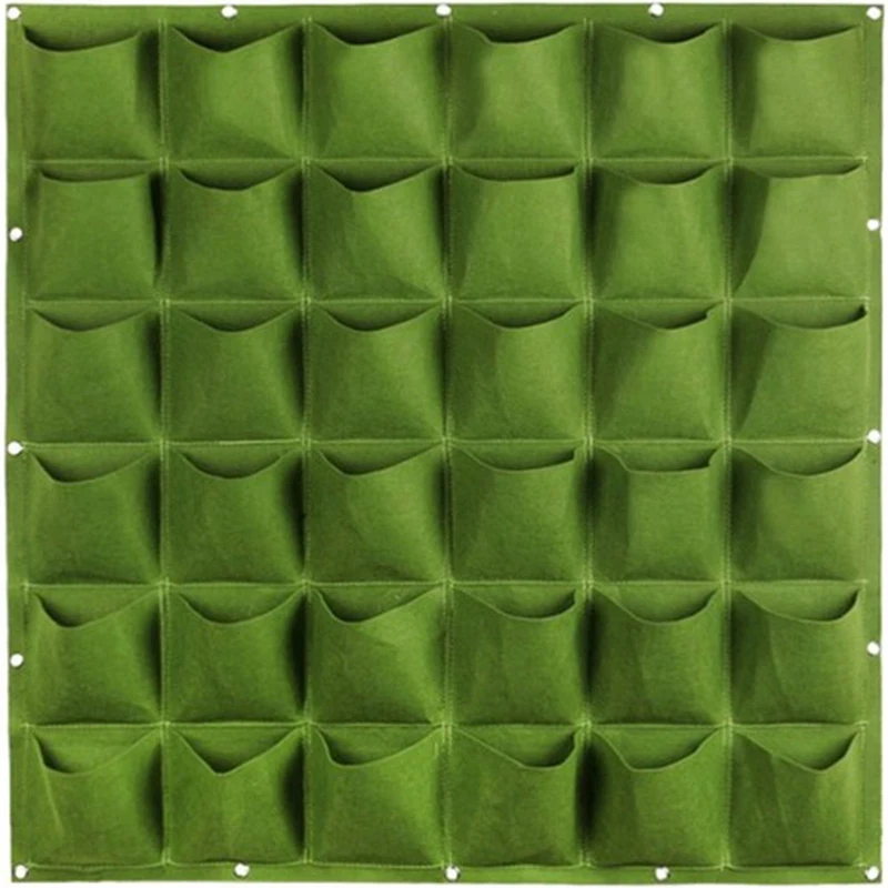 SEWS-Wall Hanging Pockets Planting Bags Flower Pot Waterproof Grow Bag Garden Planter Vertical Suculentas Plant Pot Decor
SEWS-Wall Hanging Pockets Planting Bags Flower Pot Waterproof Grow Bag Garden Planter Vertical Suculentas Plant Pot Decor