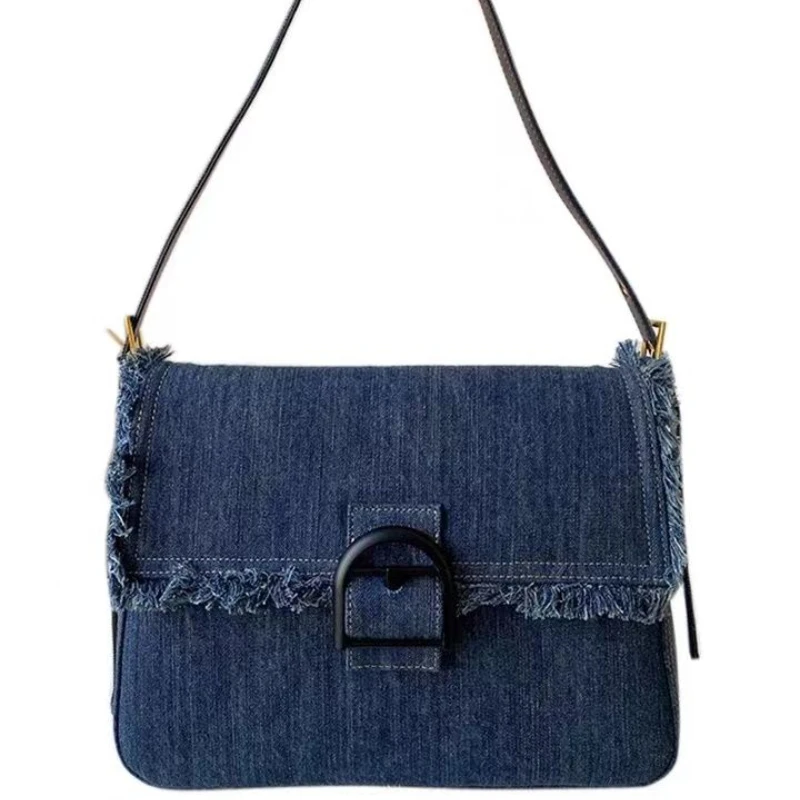 Show Ya Trend Shoulder Bag High Street Ladies Handbag 2023 Fashion Casual Denim Cover Messenger Bag
Show Ya Trend Shoulder Bag High Street Ladies Handbag 2023 Fashion Casual Denim Cover Messenger Bag