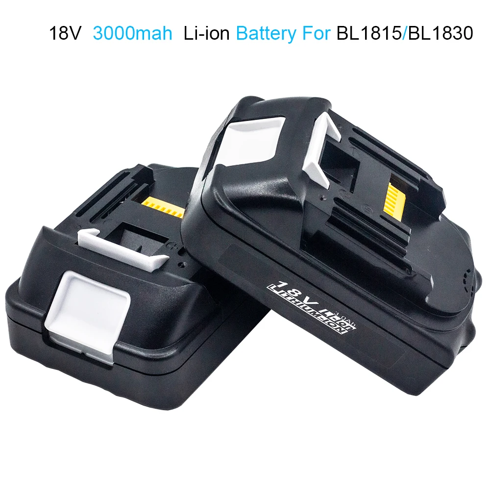 Сменный Набор литиевых батарей 18 в 3000 мАч BL1830 для дрели Makita LXT400 194205-3 194309-1 BL1815 BL1840 BL1850 li-ion
Сменный Набор литиевых батарей 18 в 3000 мАч BL1830 для дрели Makita LXT400 194205-3 194309-1 BL1815 BL1840 BL1850 li-ion