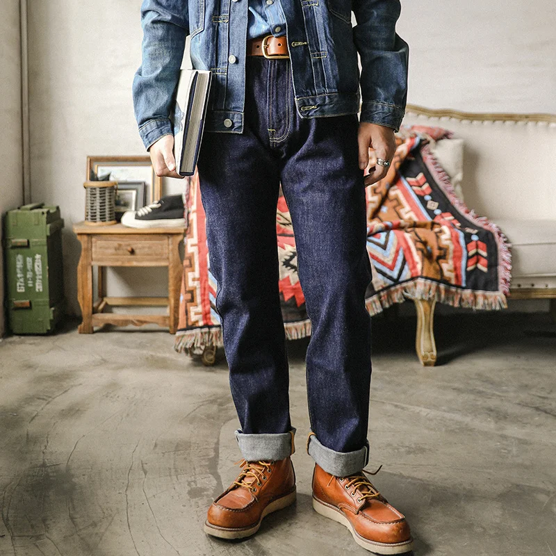 Red Tornado Men's Slim Straight Jeans Selvedge Denim Sanforized 511XX-0009
Red Tornado Men's Slim Straight Jeans Selvedge Denim Sanforized 511XX-0009