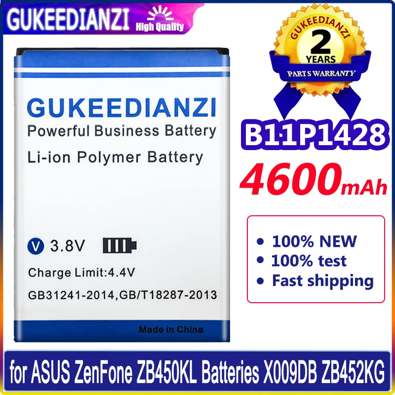 

B11P1428 4600mAh Battery For Asus ZenFone ZB450KL ZE500KG 5" X009DB ZB452KG ZenFone Go 4.5 High Quality Battery Li-polym Bateria