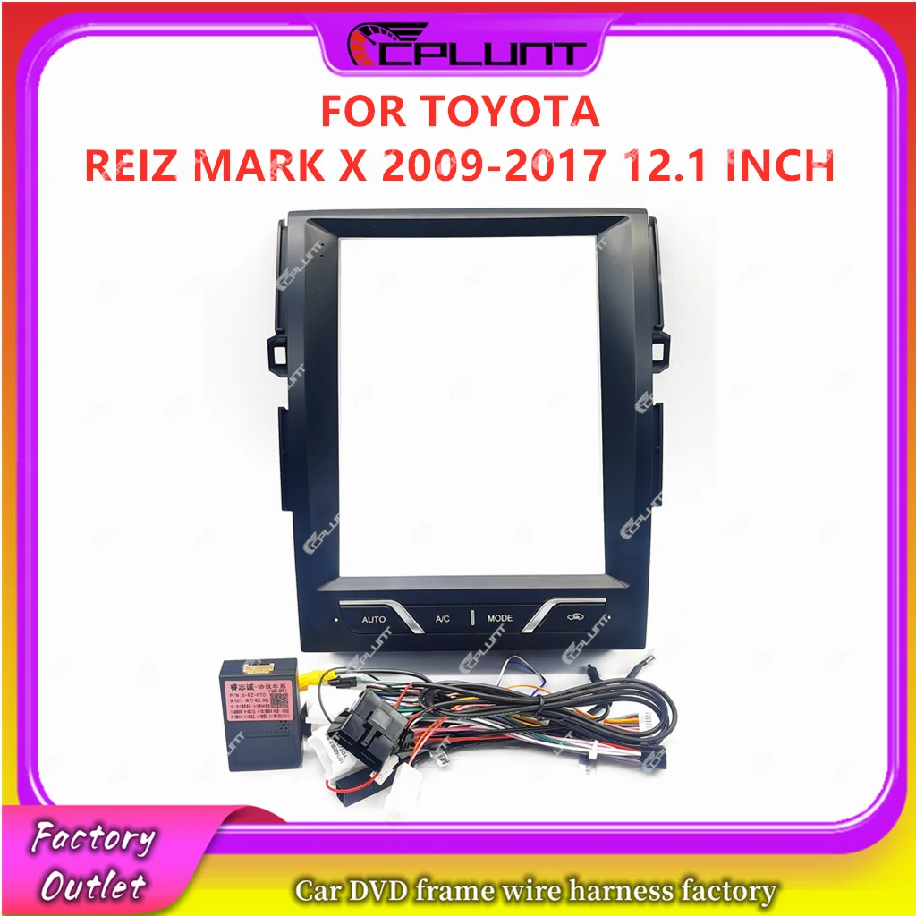 2 Din Автомобильная стереомагнитола Рамка адаптер Fascia Для TOYOTA REIZ MARK X 2009-2017 12,1 дюймов Android DVD приборная панель комплект
2 Din Автомобильная стереомагнитола Рамка адаптер Fascia Для TOYOTA REIZ MARK X 2009-2017 12,1 дюймов Android DVD приборная панель комплект