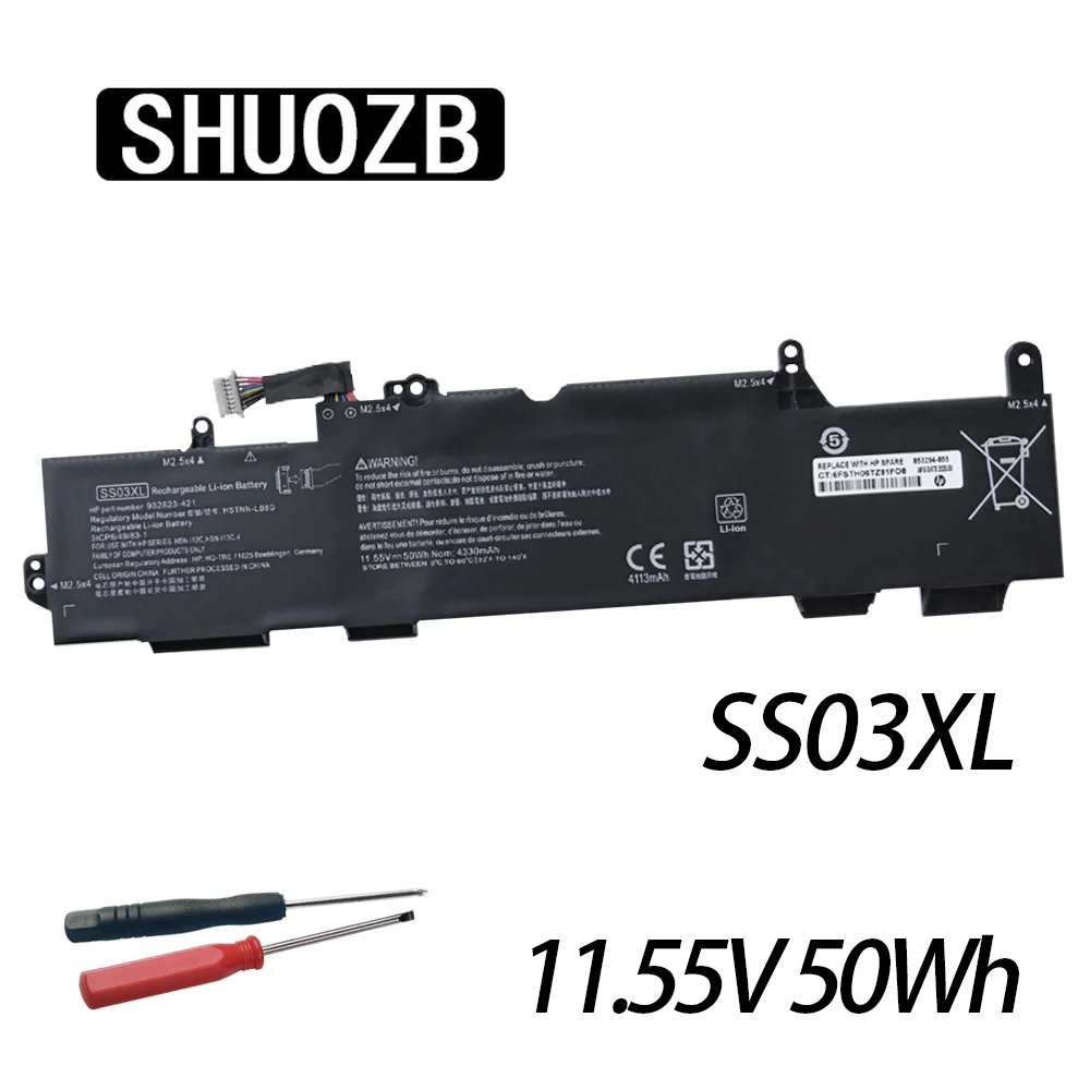 11.55V 50W SS03XL Laptop Battery For HP EliteBook 730 735 740 745 755 830 840 846 G5 ZBook 14u G5 HSN-I12C HSN-I13C-4 HSN-I13C-5
11.55V 50W SS03XL Laptop Battery For HP EliteBook 730 735 740 745 755 830 840 846 G5 ZBook 14u G5 HSN-I12C HSN-I13C-4 HSN-I13C-5