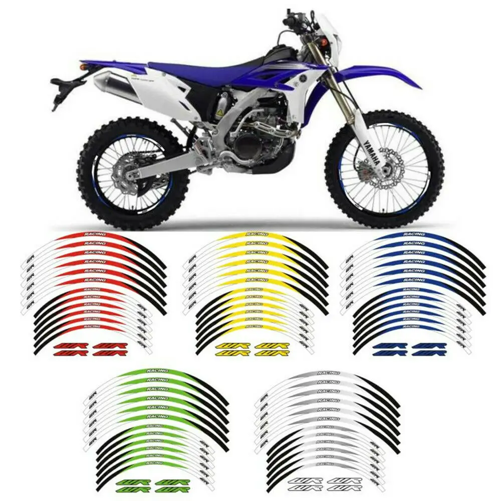 FOR YAMAHA WR250R 2008-2020 WR 250F 2001-2020 WR 450F 2003-2020 21" 18" RIM WHEEL STRIPES STICKERS TAPE DECAL
FOR YAMAHA WR250R 2008-2020 WR 250F 2001-2020 WR 450F 2003-2020 21" 18" RIM WHEEL STRIPES STICKERS TAPE DECAL